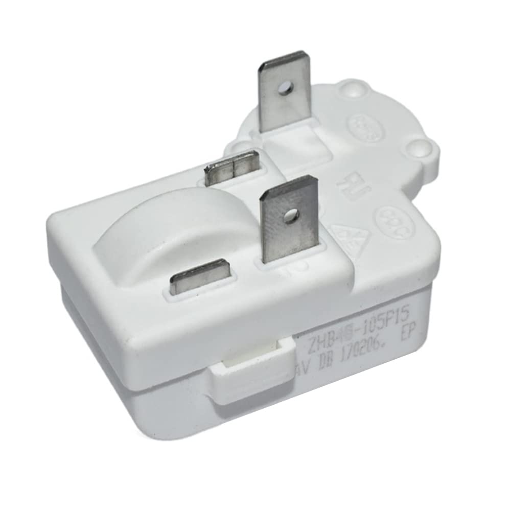 2Pin Refrigerator Over Load Protector Compressor Ptc Starter Relay Freezer Start Relay Replacement For Danby Haier Midea Mini Fridge Zhb69-120P15, Zhb60-120P4.7, Zhb60-120P15, Zhb45-105P15